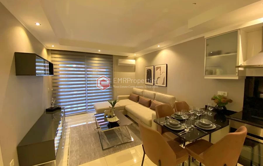  Stylish apartment with swimming pool for sale in Alanya Cleopatra