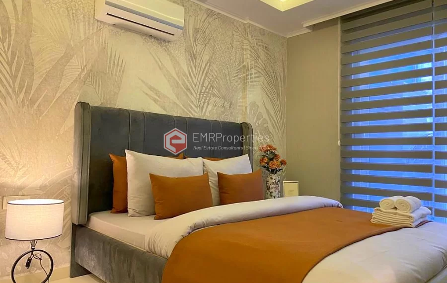  Stylish apartment with swimming pool for sale in Alanya Cleopatra