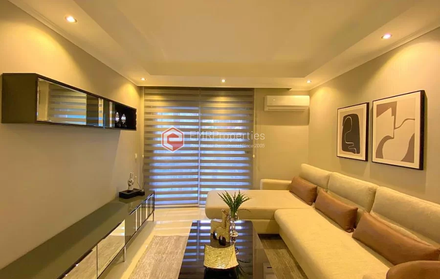  Stylish apartment with swimming pool for sale in Alanya Cleopatra