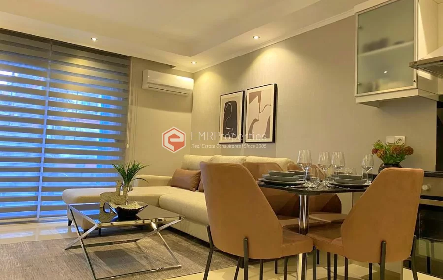  Stylish apartment with swimming pool for sale in Alanya Cleopatra