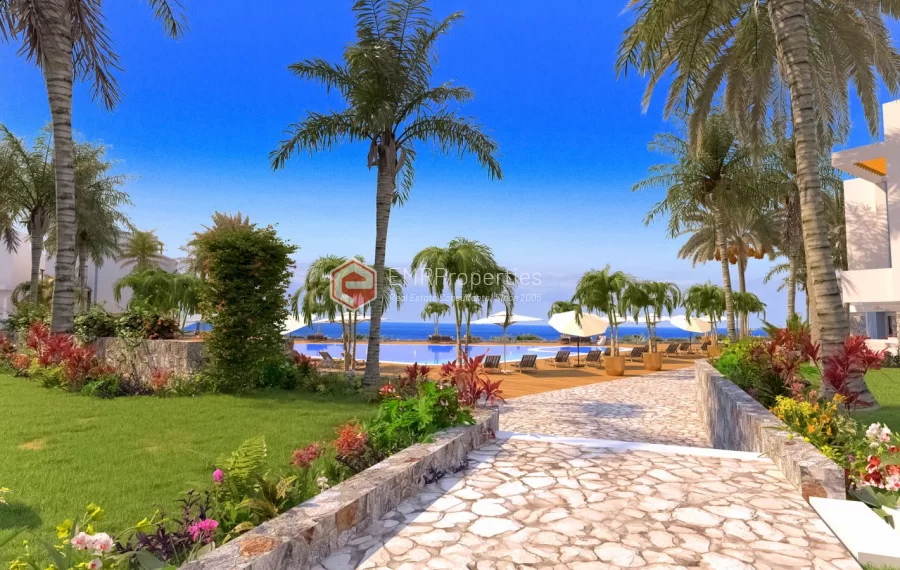 Dreamy penthouse duplexes for sale 150 m from the sea in Tatlisu Cyprus