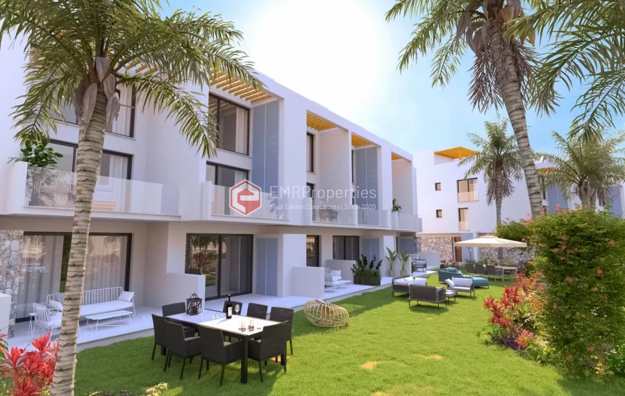 Dreamy penthouse duplexes for sale 150 m from the sea in Tatlisu Cyprus