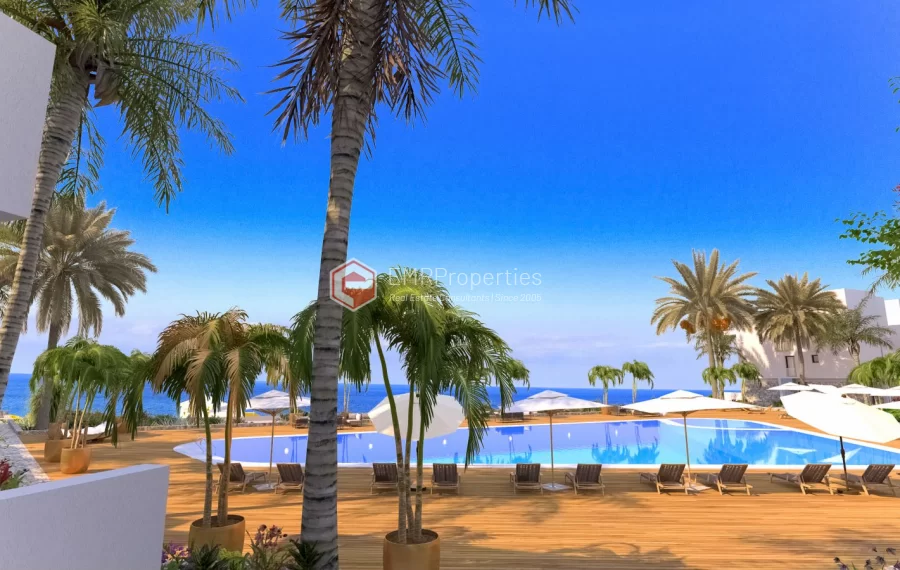 Dreamy penthouse duplexes for sale 150 m from the sea in Tatlisu Cyprus