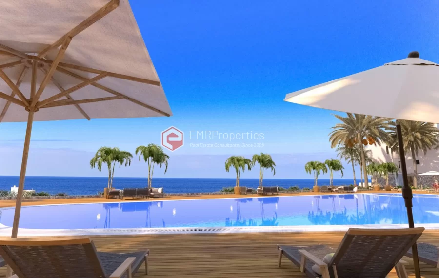 Dreamy penthouse duplexes for sale 150 m from the sea in Tatlisu Cyprus