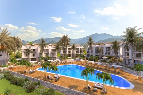 Sanjivi penthouse duplex na prodaju 150 m od mora u Tatlisu Cipru