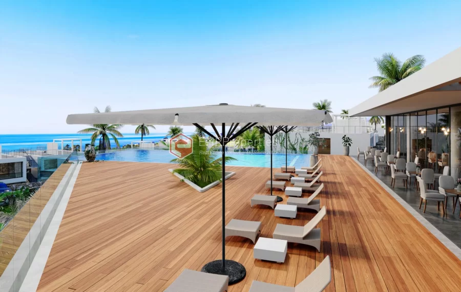 Seafront luxury apartments with a breathtaking view for sale in Northern Cyprus