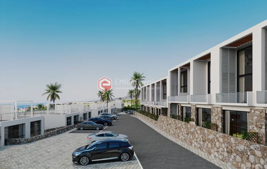 Seafront luxury apartments with a breathtaking view for sale in Northern Cyprus