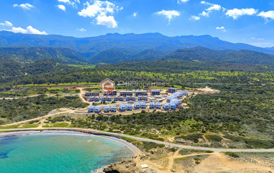 Seafront luxury apartments with a breathtaking view for sale in Northern Cyprus