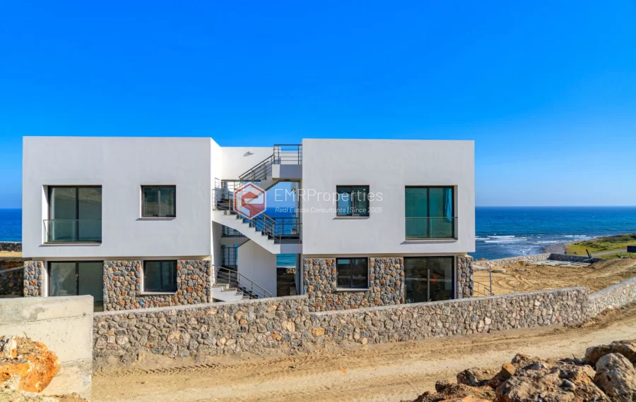 Seafront luxury apartments with a breathtaking view for sale in Northern Cyprus