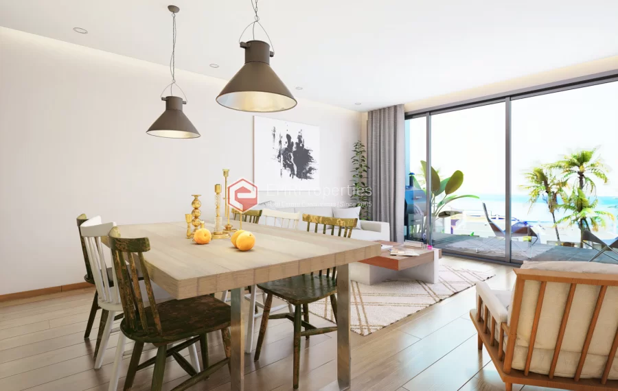 Seafront luxury apartments with a breathtaking view for sale in Northern Cyprus