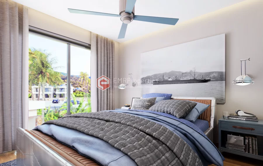Seafront luxury apartments with a breathtaking view for sale in Northern Cyprus