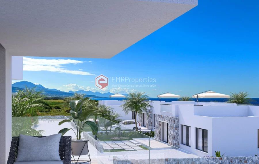 Wonderful project of bungalows and duplexes for sale in Tatlisu