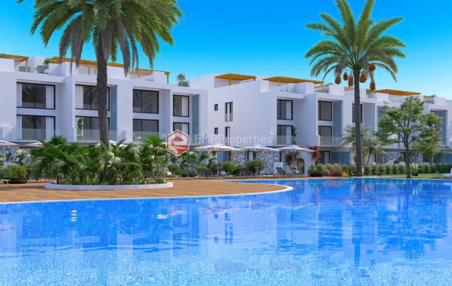 Wonderful project of bungalows and duplexes for sale in Tatlisu