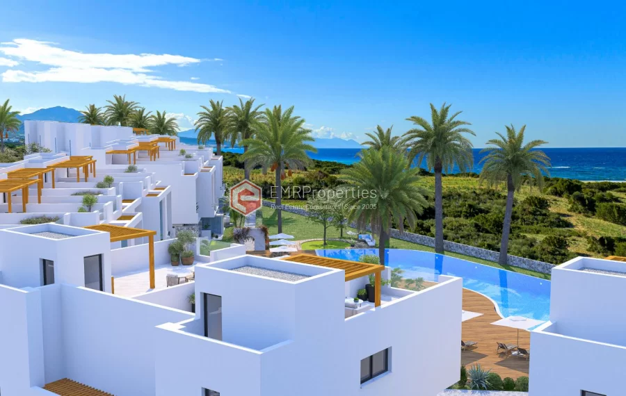 Wonderful project of bungalows and duplexes for sale in Tatlisu