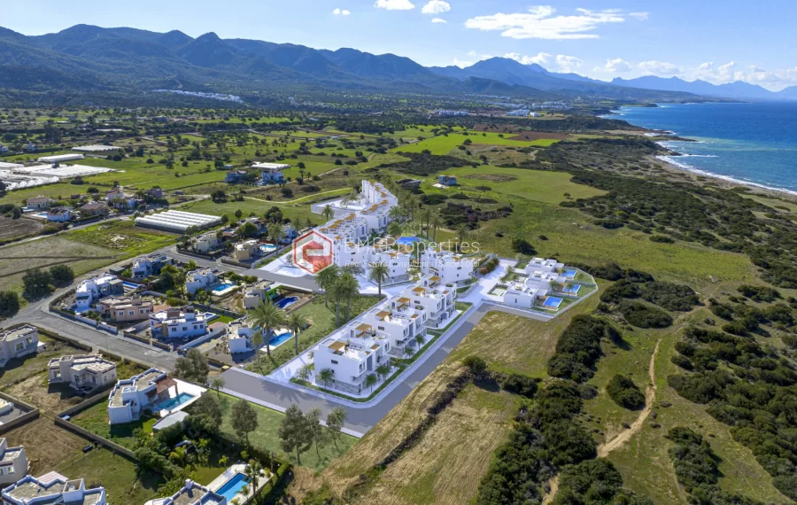 Wonderful project of bungalows and duplexes for sale in Tatlisu