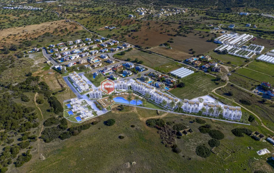 Wonderful project of bungalows and duplexes for sale in Tatlisu