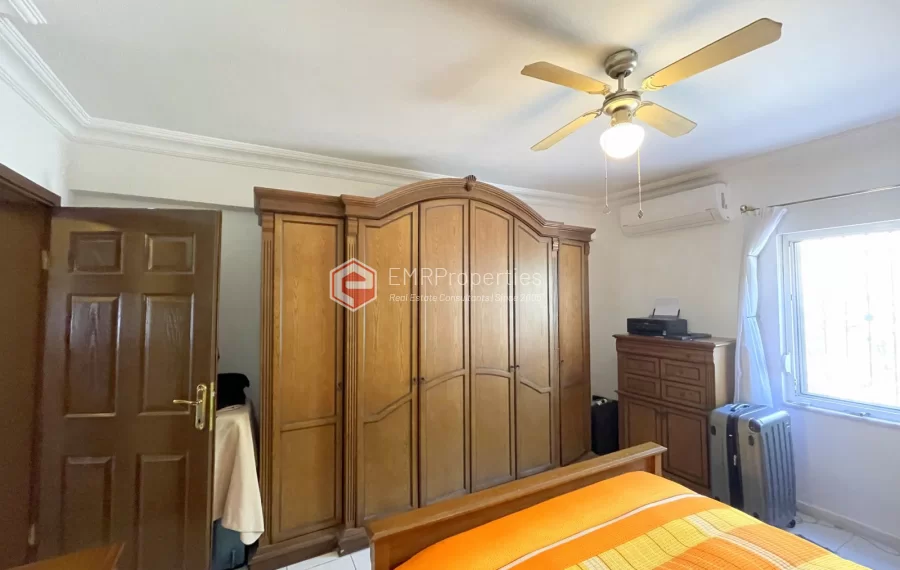 Affordable detached villa with large garden and terrace for sale in Turkler