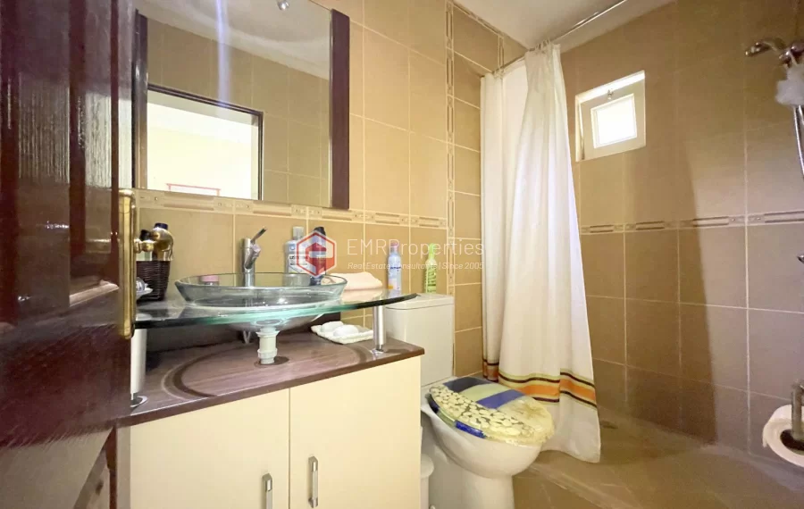 Affordable detached villa with large garden and terrace for sale in Turkler