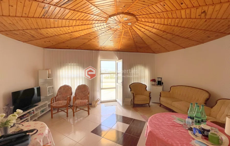 Affordable detached villa with large garden and terrace for sale in Turkler