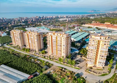 Luxuriöse 4-Zimmer-Wohnung zum Verkauf in Mahmutlar