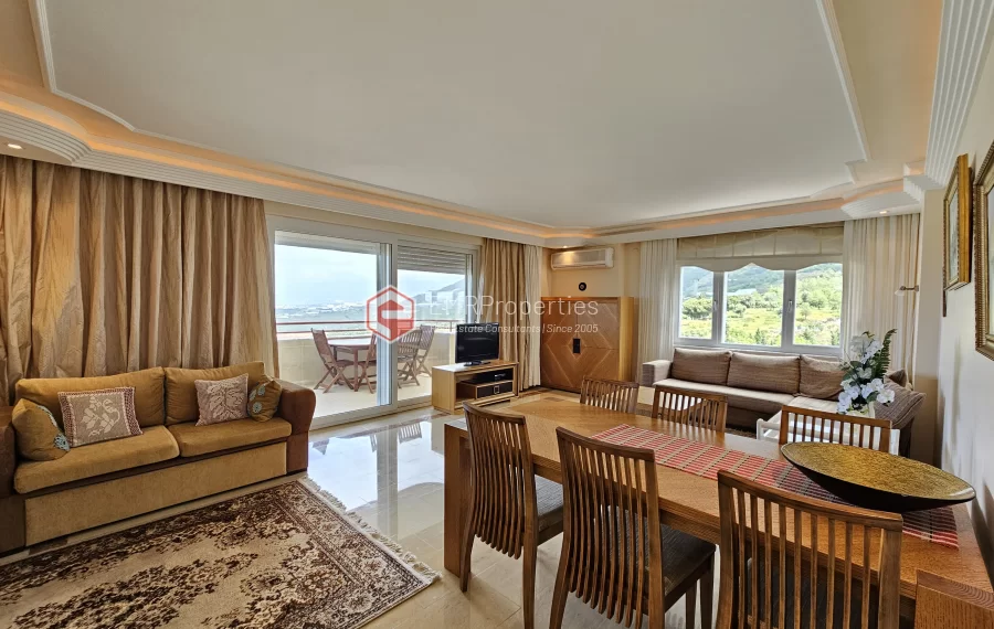 Luxuriöse 4-Zimmer-Wohnung zum Verkauf in Mahmutlar