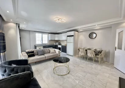 Ausgezeichnete 3 Zimmer Wohnung mit kompletter Möblierung zum Verkauf in Oba