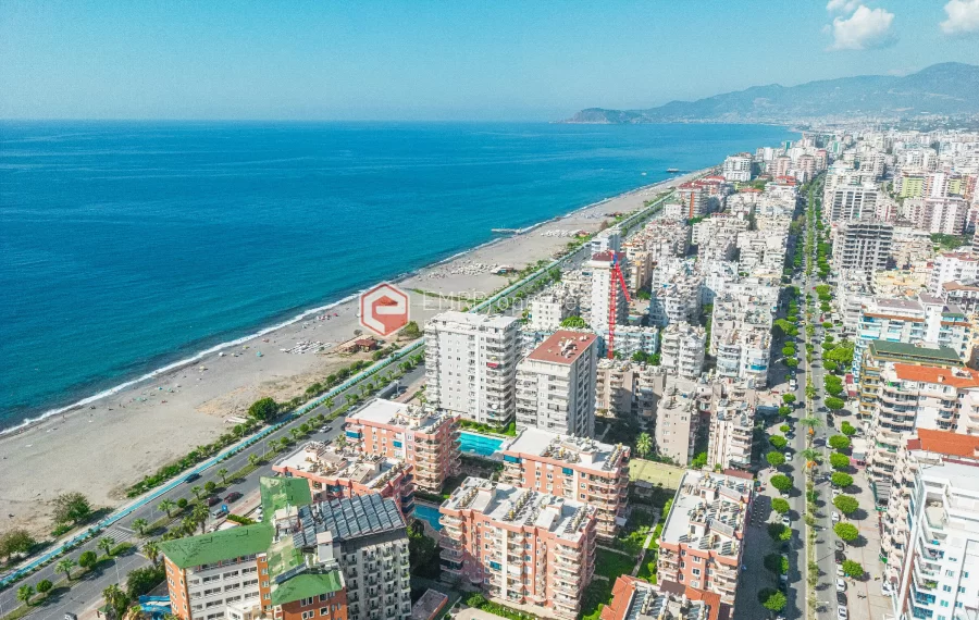Wunderschön eingerichtete 2-Zimmer-Wohnung in einem Komplex am Meer