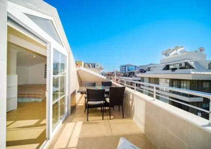 Penthouse Duplex 200m do mora u Alanya Cleopatra