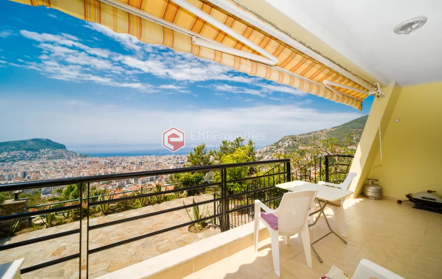 3 Zimmer mit Blick auf das Meer und die Burg zum Verkauf in Bektas