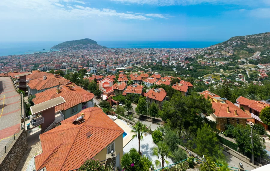  3 Zimmer mit Blick auf das Meer und die Burg zum Verkauf in Bektas
