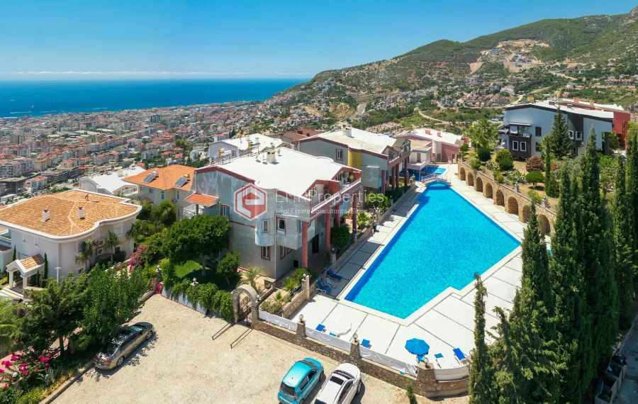  3 Zimmer mit Blick auf das Meer und die Burg zum Verkauf in Bektas