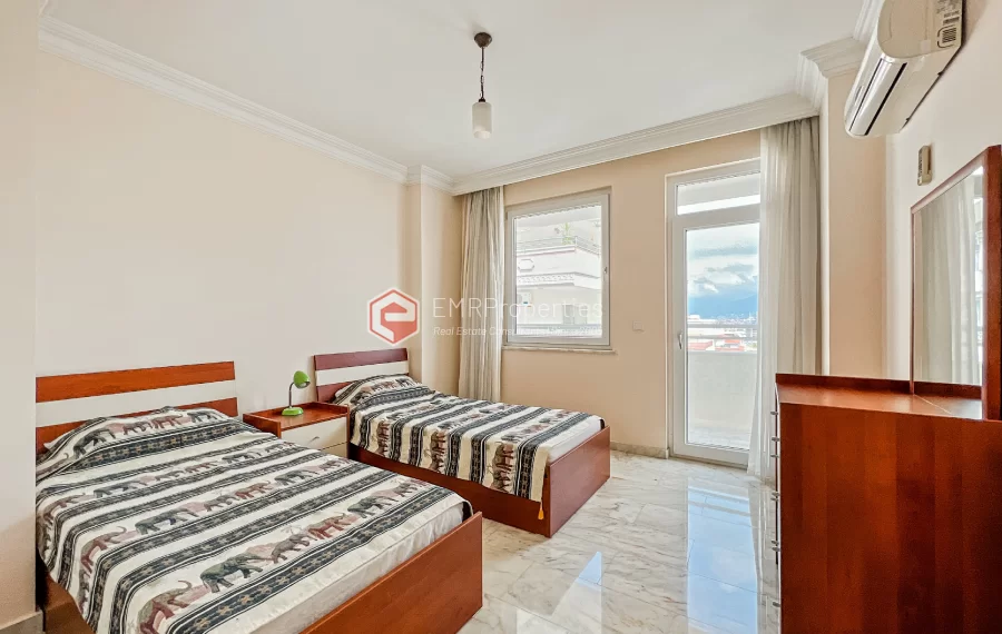 3-Zimmer-Wohnung zum Verkauf mit herrlichem Meerblick in Mahmutlar