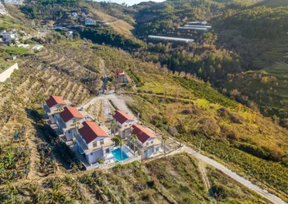 Sanjava vila sa 8 spavacih soba na prodaju u Kargicaku Alanji