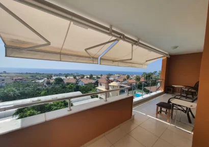 Просторная квартира с видом на озеро в Демирташ Аланья