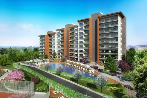 Luxury project offering new living space in Istanbul