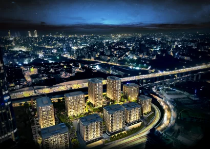 Großartige Lage und luxuriöses Wohnraumprojekt zum Verkauf in Istanbul