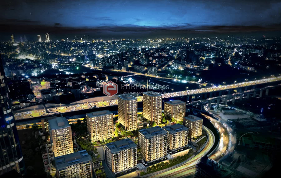Great location and luxury living space project for sale in Istanbul