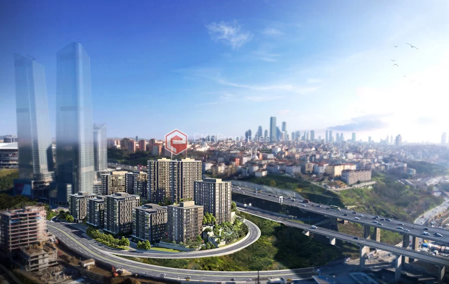 Great location and luxury living space project for sale in Istanbul