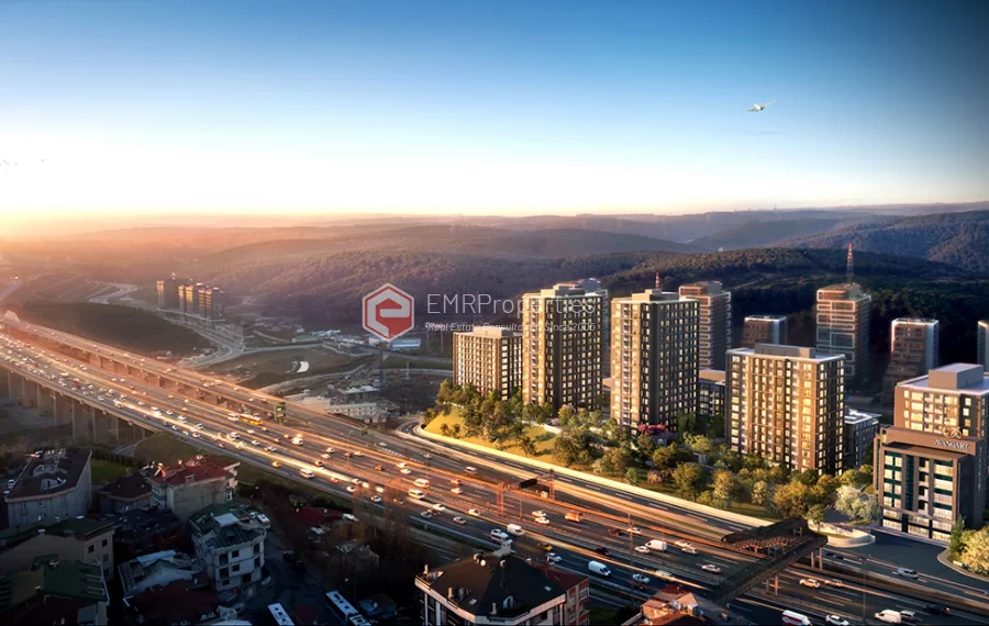 Great location and luxury living space project for sale in Istanbul