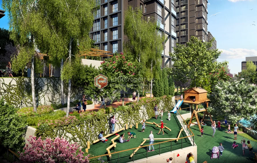 Great location and luxury living space project for sale in Istanbul
