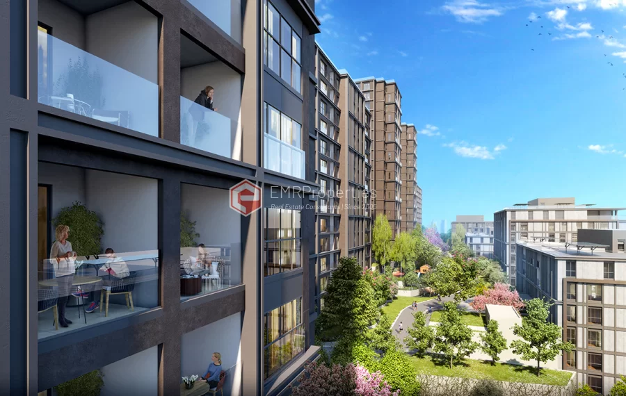 Great location and luxury living space project for sale in Istanbul