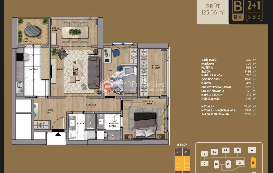 Great location and luxury living space project for sale in Istanbul