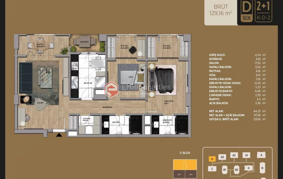 Great location and luxury living space project for sale in Istanbul