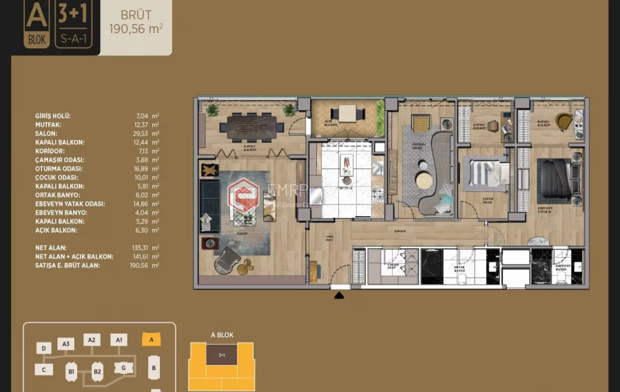Great location and luxury living space project for sale in Istanbul