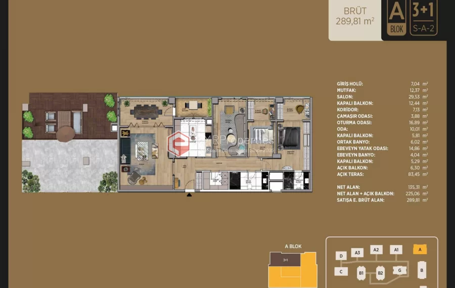 Great location and luxury living space project for sale in Istanbul