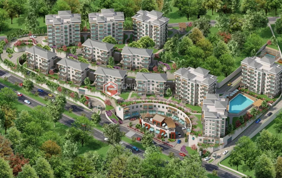 Elite Apartments mit Panoramablick auf die Natur zum Verkauf in Istanbul
