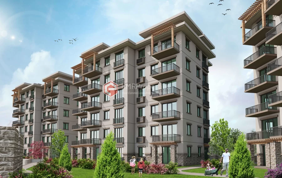 Elite Apartments mit Panoramablick auf die Natur zum Verkauf in Istanbul