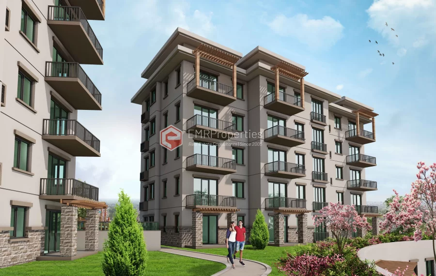 Elite Apartments mit Panoramablick auf die Natur zum Verkauf in Istanbul