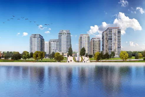 Historic and elegant apartments specially designed for sale in Istanbul