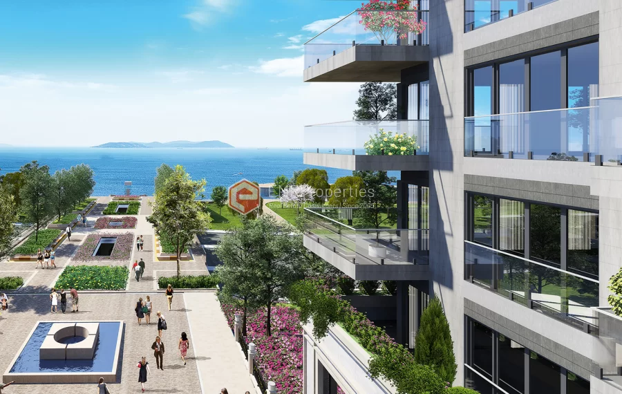 Historic and elegant apartments specially designed for sale in Istanbul
